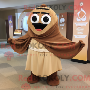 Brown Lasagna mascot...