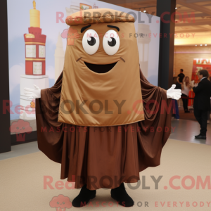 Brown Lasagna mascot...
