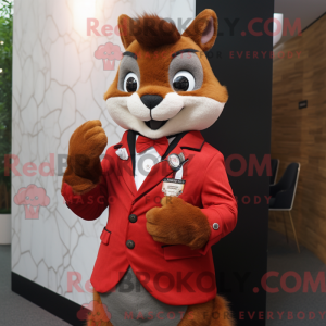 Costume mascotte d écureuil...