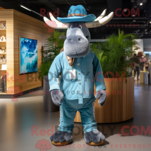 Máscara Cyan Moose com...