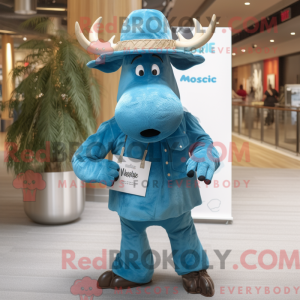 Máscara Cyan Moose com...
