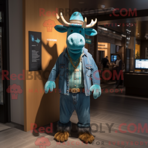 Máscara Cyan Moose com...