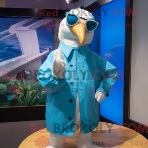 Cyan Albatross máscara de...