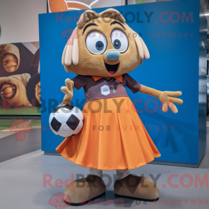 Rust Soccer Goal mascot...