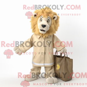 Costume mascotte de Lion...