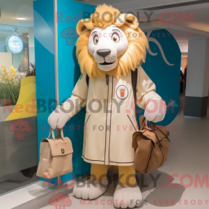 Costume mascotte de Lion...