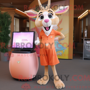Disfraz de mascota Peach...