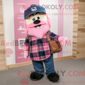 Navy Pink maskot kostume...