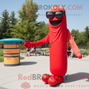 Red Hot Dog-mascottekostuum...