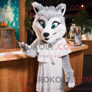 Costume de mascotte de loup...