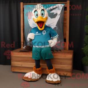Disfraz de mascota Teal...