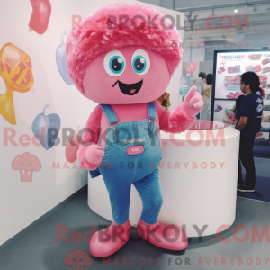 Pink Candy-maskotdraktfigur...