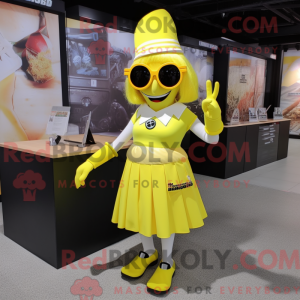 Costume mascotte de lanceur...