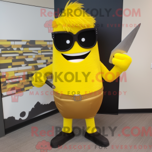 Costume mascotte de lanceur...