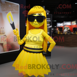 Costume mascotte de lanceur...