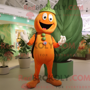 Disfraz de mascota Orange...