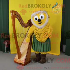 Gul Celtic Harpe máscara de...