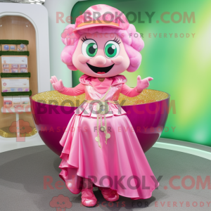 Postava maskota Pink Pot Of...