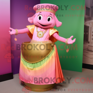Postava maskota Pink Pot Of...