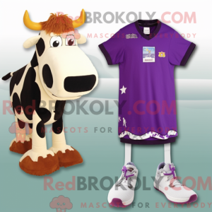 Paarse Guernsey Koe...