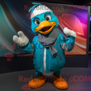 Blågrønn mandarin...