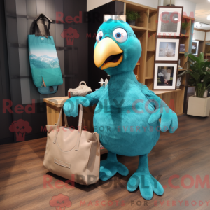 Disfraz de mascota Teal...