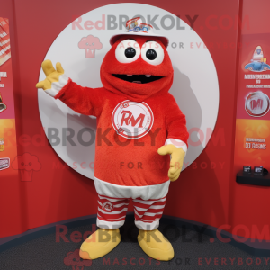 Costume mascotte de Red...