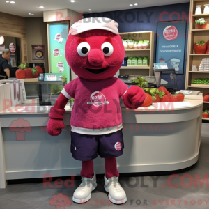Mascotte de personnage de...