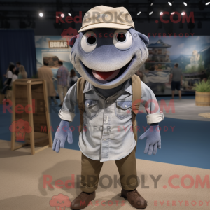 Maskottchenkostüm Gray Cod...