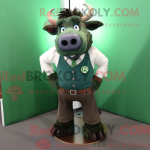Disfraz de mascota Búfalo...
