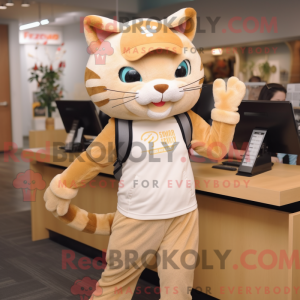 Máscara de gato bronzeado...