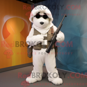 Disfraz de mascota White...