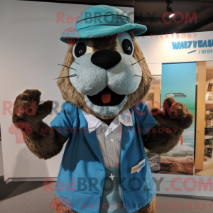 Disfraz de mascota Teal...