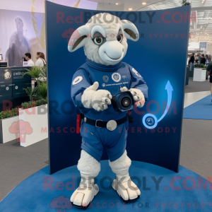 Navy Ram mascot costume...