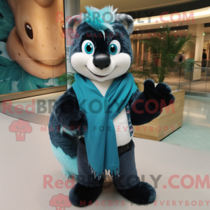 Costume mascotte de Skunk...