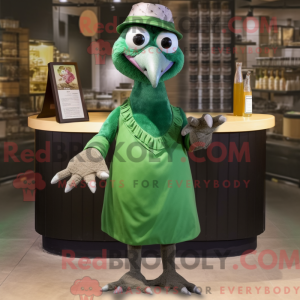 Forest Green Quail maskerad...