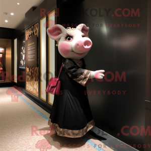 Sow mascot costume...