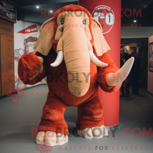 Máscara de Rød Mammoth com...