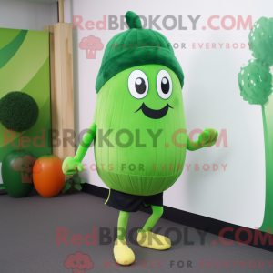 Forest Green Melon mascot...