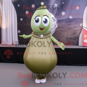 Oliven Champagne maskot...