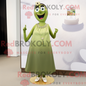 Oliven Champagne maskot...