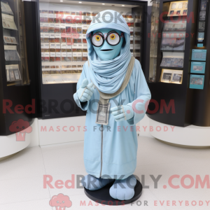 Postava maskota Sky Blue...