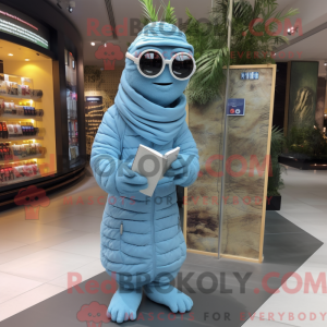 Disfraz de mascota Sky Blue...