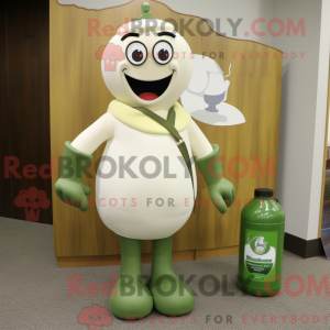 Olive Bottle Of Milk...