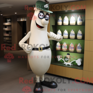 Olive Bottle Of Milk...