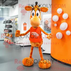 Oranje giraffe...