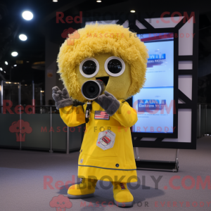Yellow Camera mascot...