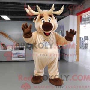 Personaggio mascotte alce...