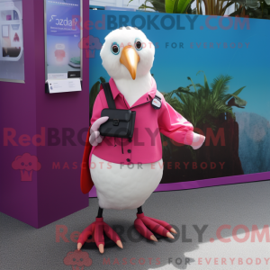 Disfraz de mascota Magenta...