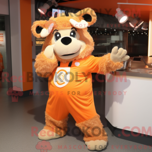 Disfraz de mascota Orange...